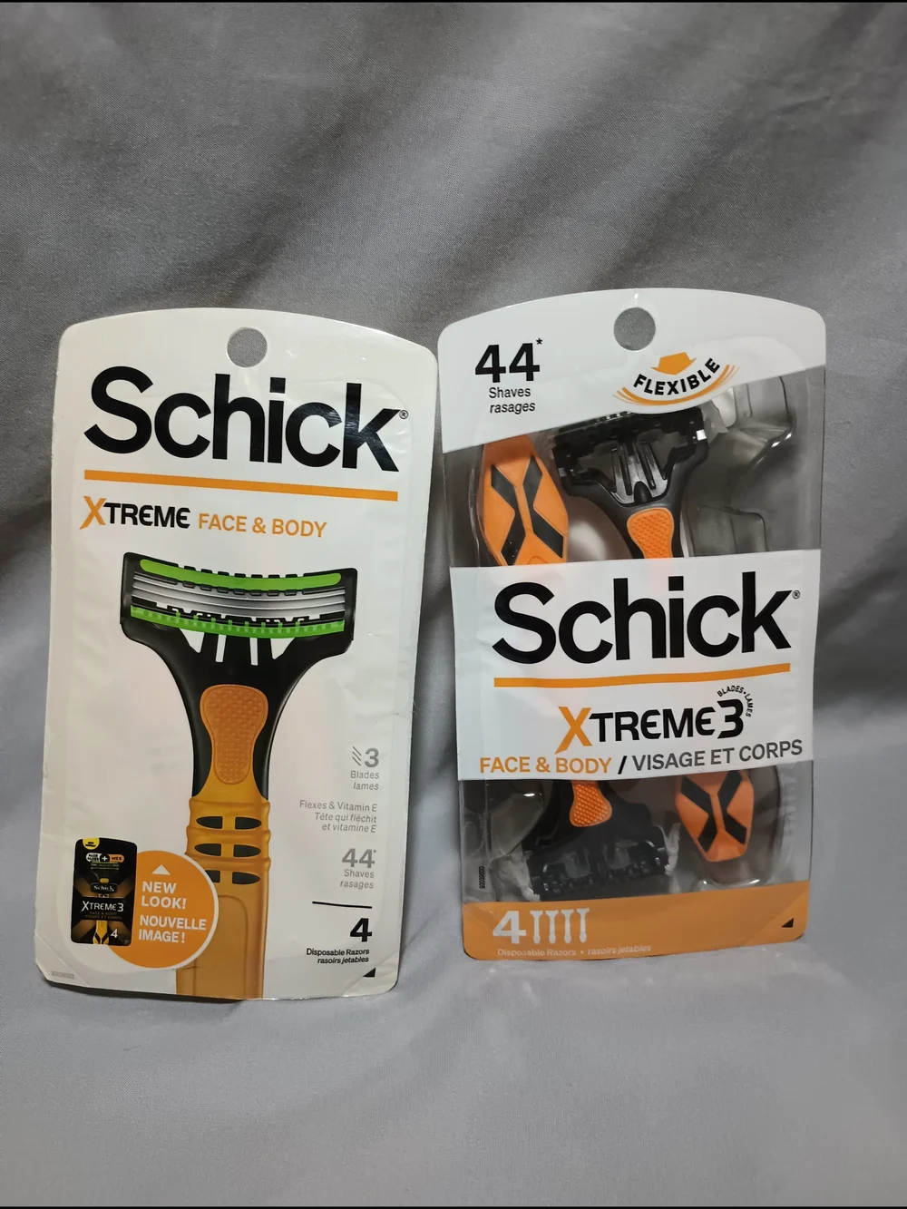 Schick Men's Xtreme 3 Blades Razors (2)